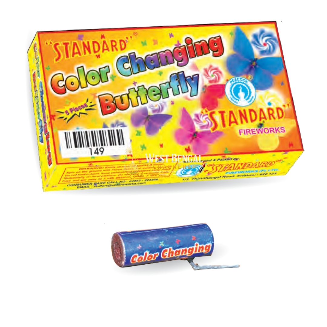 Colour Changing Butterfly (5 Pcs) - Westbengal Crackers-Buy Sivakasi ...