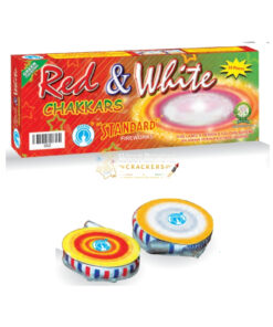 Red & White Chakkars (10 Pcs)